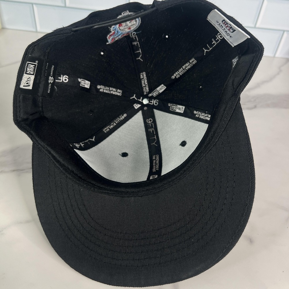 Tennessee Titans Hat Cap Snap Back NFL Football Mens New Era Vintage Collection - Picture 8 of 14